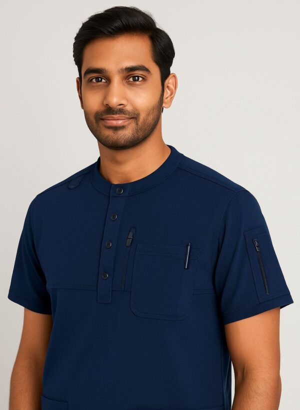 LuxeFlex™ V-Neck Scrub Top